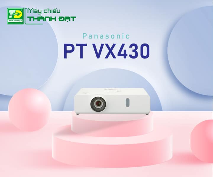 máy chiếu panasonic pt vxx430